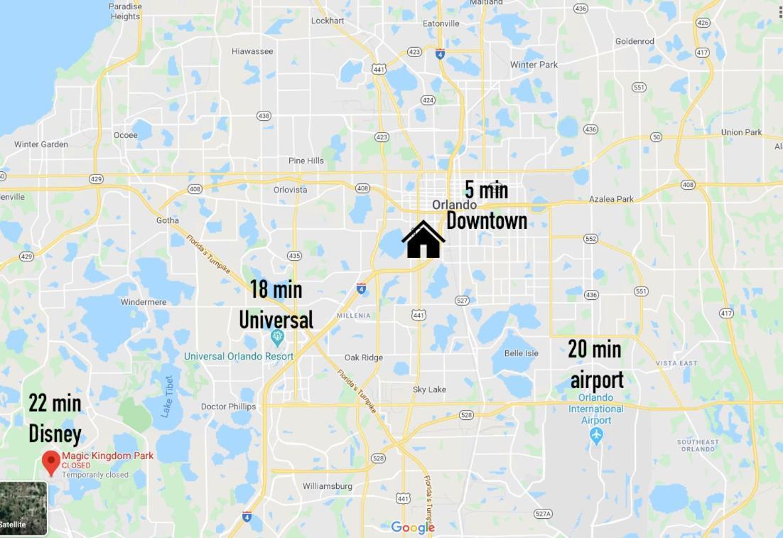 Spacious Lakefront House With Pool, Hottub, & Boating 奥兰多 外观 照片