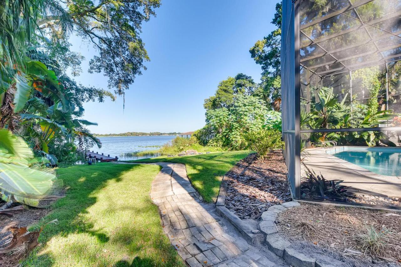 Spacious Lakefront House With Pool, Hottub, & Boating 奥兰多 外观 照片