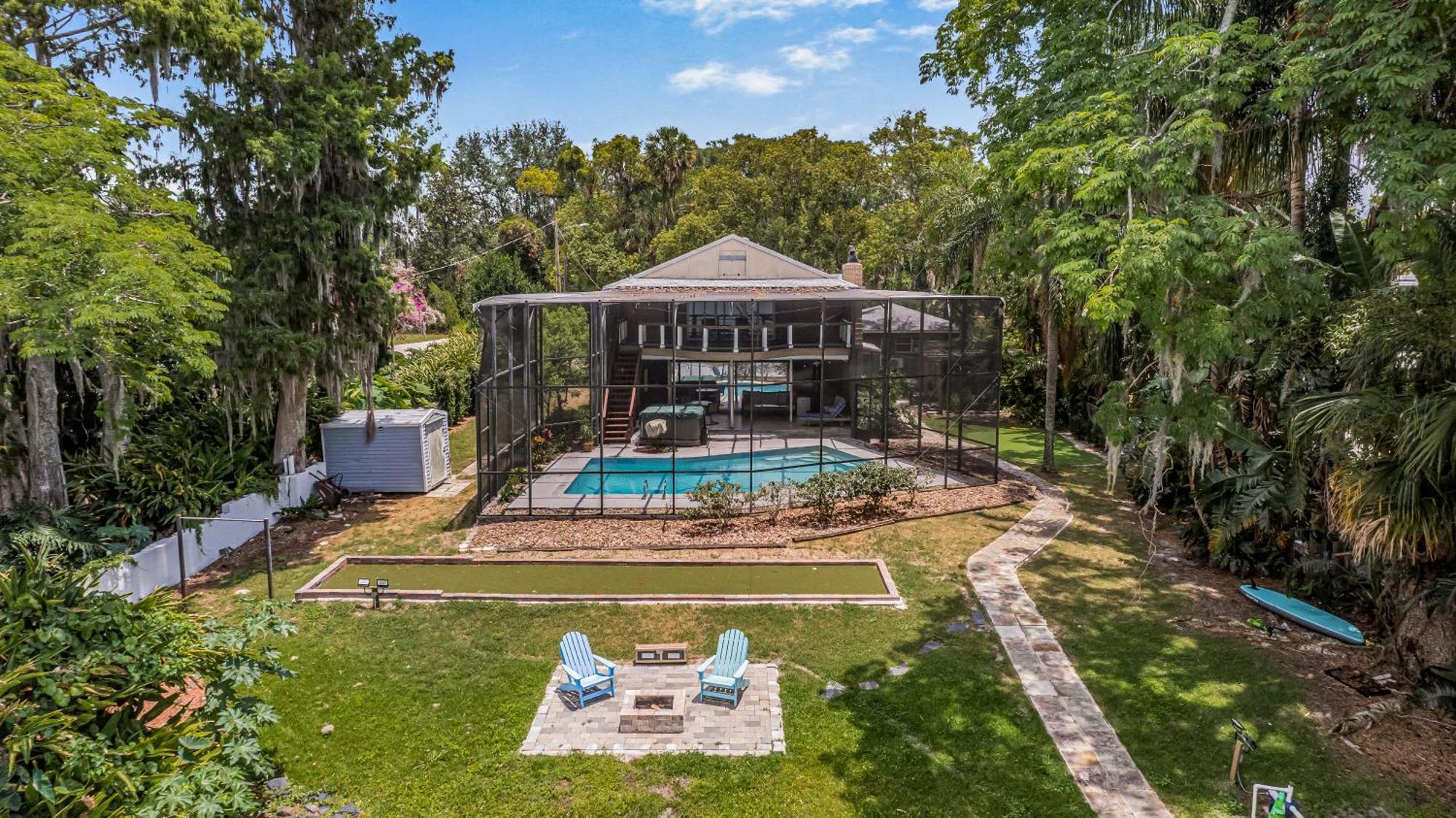 Spacious Lakefront House With Pool, Hottub, & Boating 奥兰多 外观 照片
